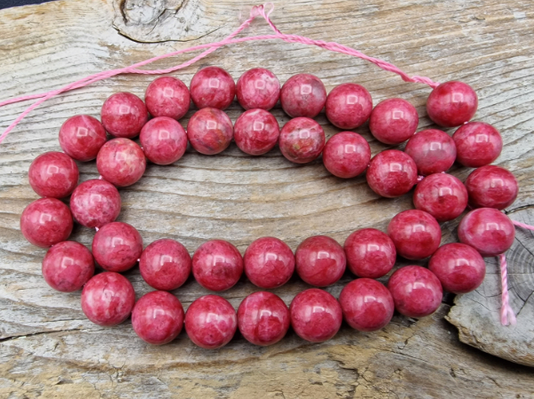 thulite necklace 10mm
