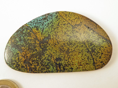 turquoise China tumbled stone