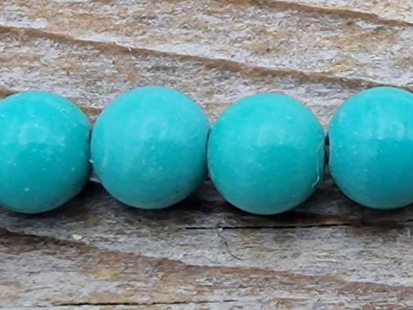 turquoiseimitation necklace (magnesite) 6mm