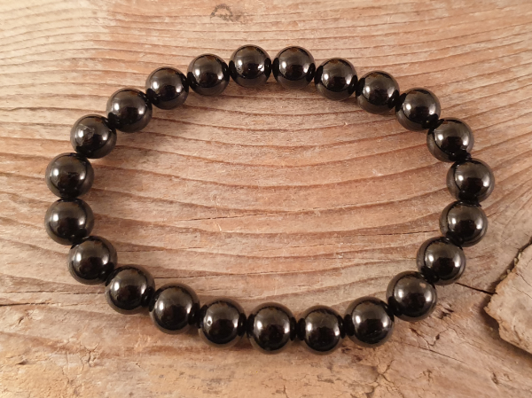 black tourmaline 8mm bracelet