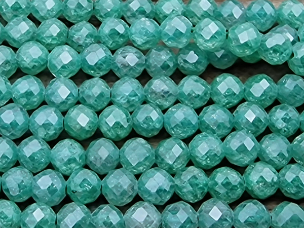 Zirkoniakette-stark funkelnd-facettiert 3mm