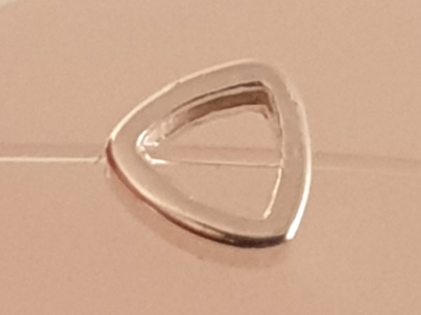 Zwischenteil 6mm, Silber