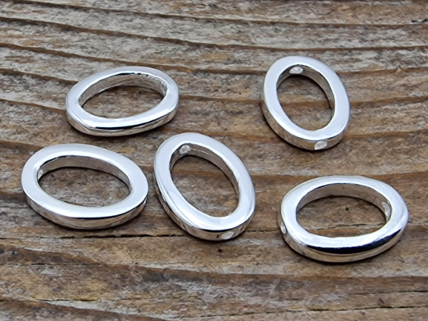 Zwischenteil 7x9mm, Silber