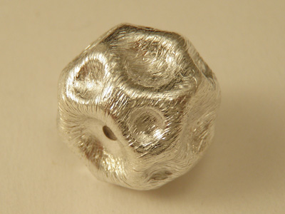 Zwischenteil, Wrfel 16x12mm, Silber