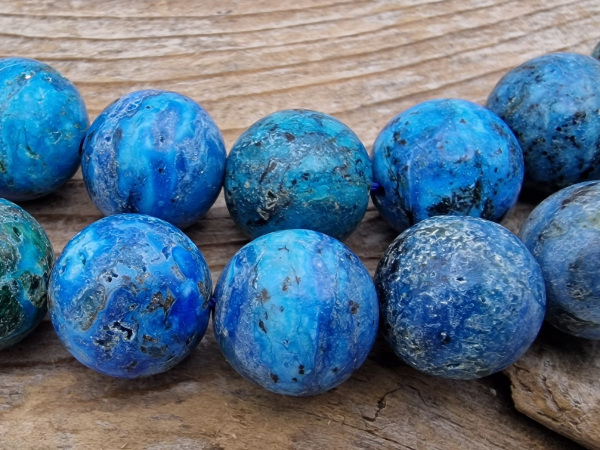 blue opal necklace 12mm