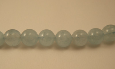 aquamarin necklace 8mm
