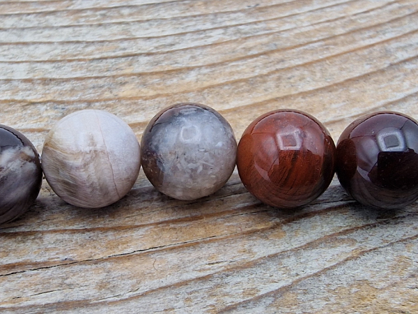 versteinertes Holz Kette 8mm